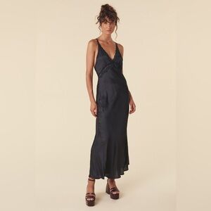 Spell Boudoir Slip Dress - Noir